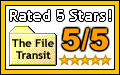 Rated 5-Stars at FileTransit